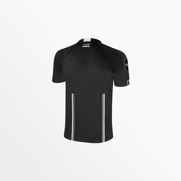Capelli MEN'S OFFICIAL REFEREE V-NECK SHORT SLEEVE JERSEY Black