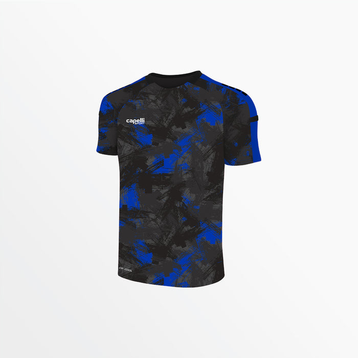 capelli MEN'S PITCH ⅠⅠ CAMO STROKES JERSEY Royal Blue