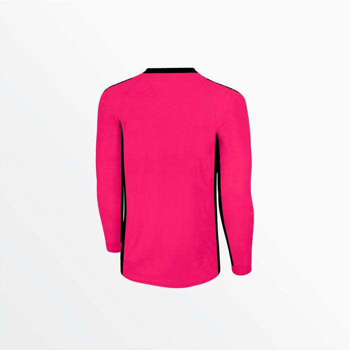 Capelli MEN'S PITCH LONG SLEEVE GOALKEEPER JERSEY WITHOUT PADDING Neon Pink