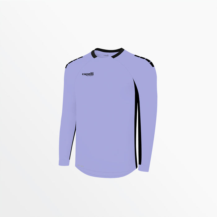 capelli MEN'S PITCH LONG SLEEVE GOALKEEPER JERSEY WITHOUT PADDING Lavender