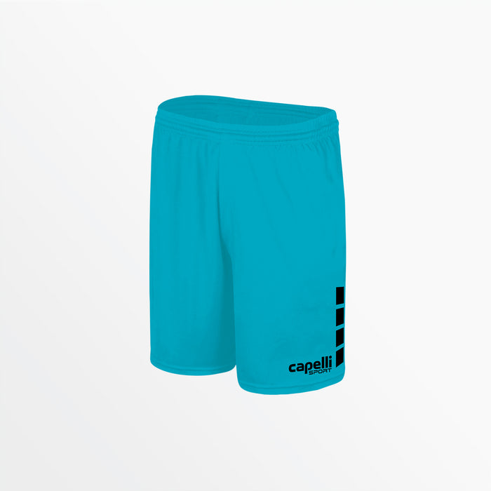 capelli MEN'S TEAM MATCH SHORTS WITH 4-CUBES Turquoise