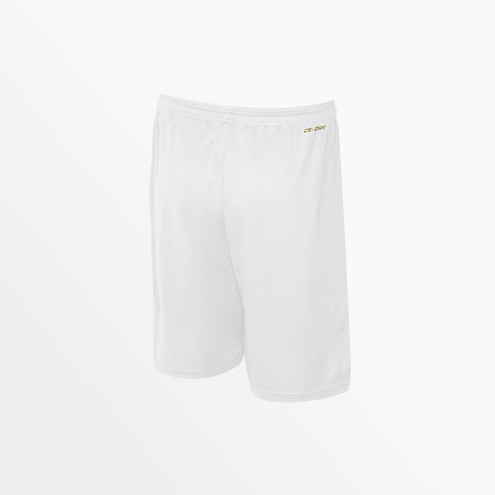 Capelli MEN'S TEAM MATCH SHORTS WITH 4-CUBES White Bright Gold