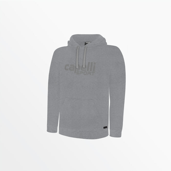 capelli MEN'S TONAL PULLOVER HOODIE Light Heather Grey