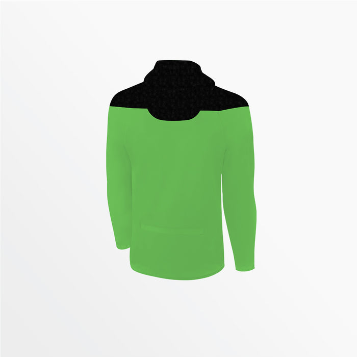 Capelli MEN'S TRIBECA 1/4 ZIP THERMA FLEECE HOODIE Power Green Black