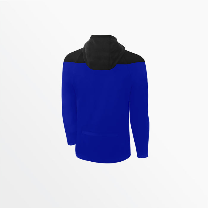 Capelli MEN'S TRIBECA 1/4 ZIP THERMA FLEECE HOODIE Royal Blue Black
