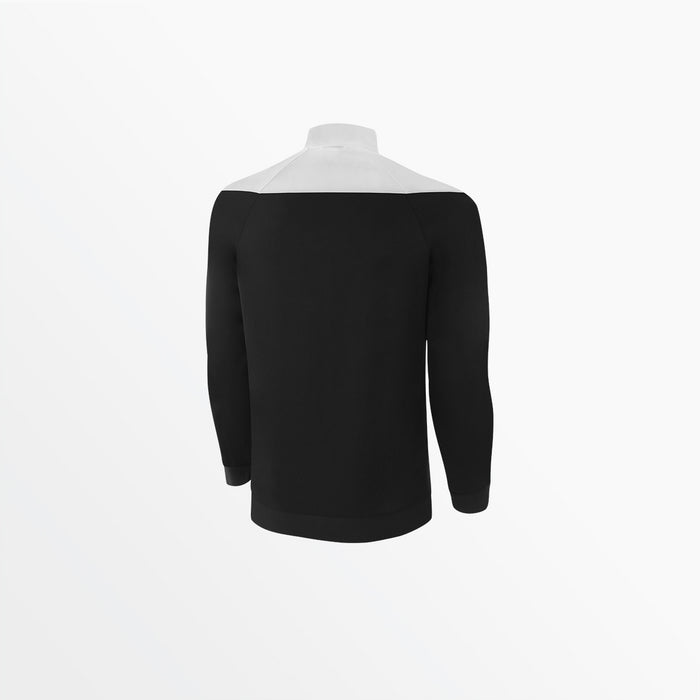 Capelli MEN'S TRIBECA 1/4 ZIP TRAINING JACKET Black White