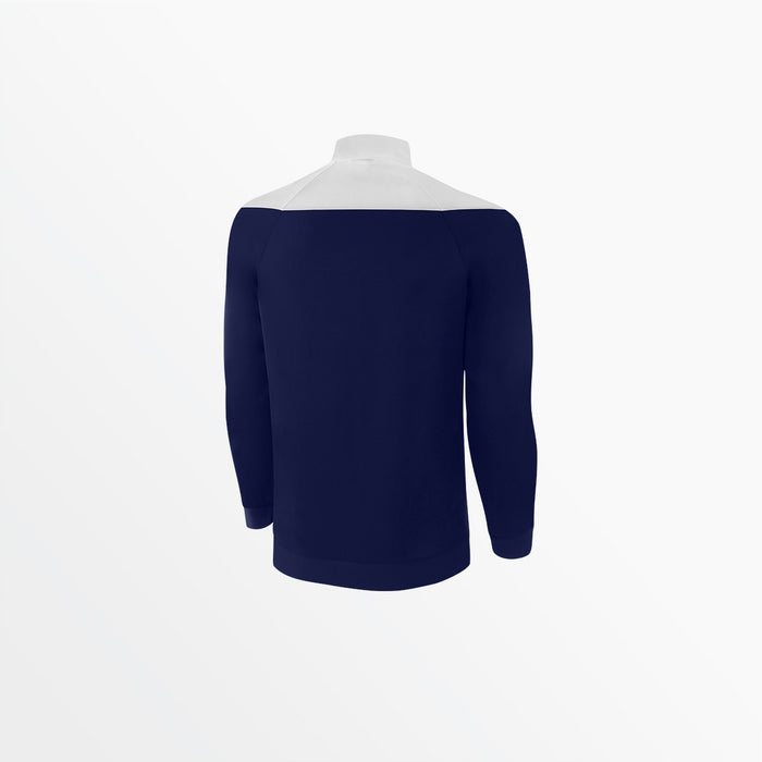 Capelli MEN'S TRIBECA 1/4 ZIP TRAINING JACKET Navy White