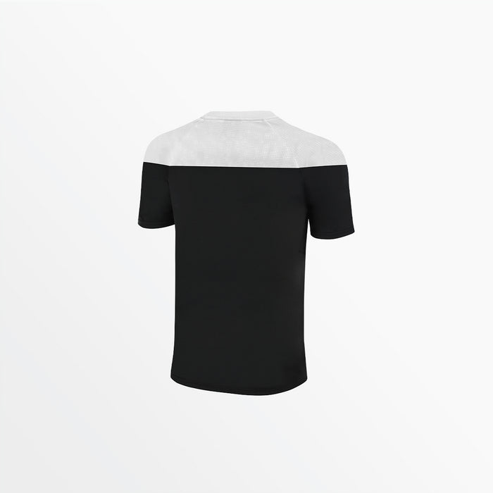 Capelli MEN'S TRIBECA SHORT SLEEVE TRAINING TOP Black White