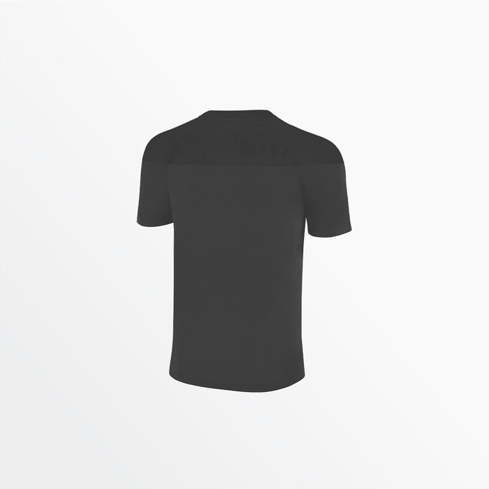 Capelli MEN'S TRIBECA SHORT SLEEVE TRAINING TOP Dark Grey