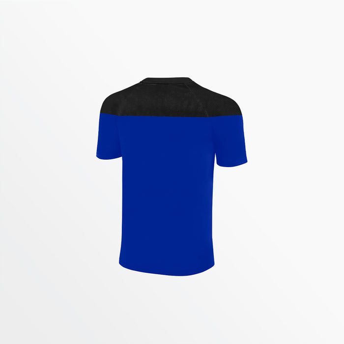 Capelli MEN'S TRIBECA SHORT SLEEVE TRAINING TOP Royal Blue Black