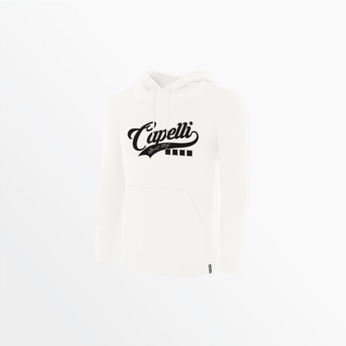 capelli MEN'S VARSITY LOGO PULLOVER HOODIE Off White