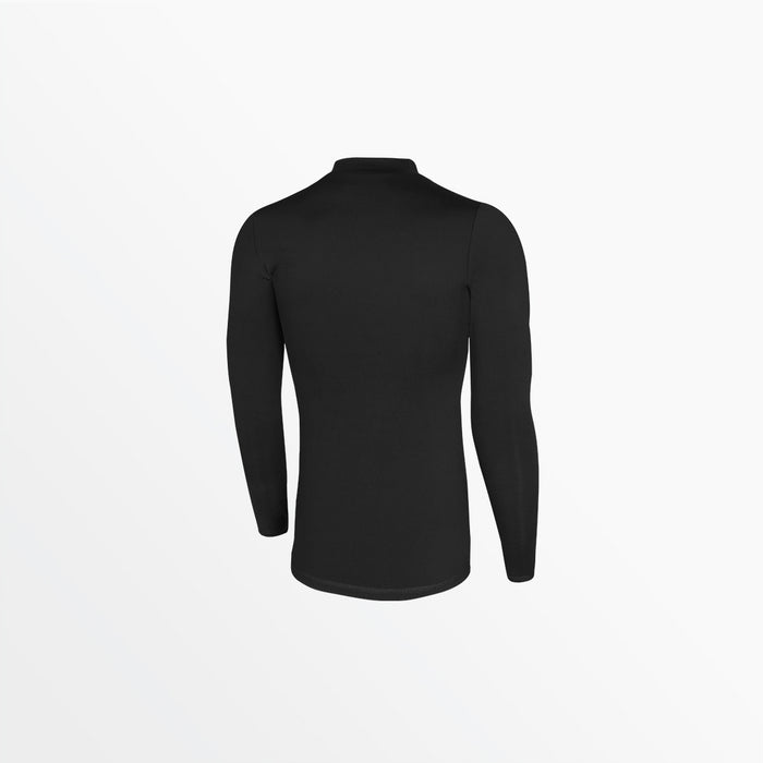 Capelli MEN'S WARM LONG SLEEVE PERFORMANCE TOP Black Bright Gold
