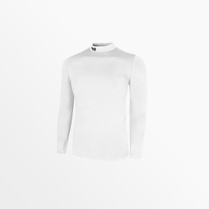 capelli MEN'S WARM LONG SLEEVE PERFORMANCE TOP White