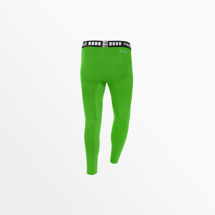 Capelli MEN'S WARM PERFORMANCE TIGHTS Power Green Black