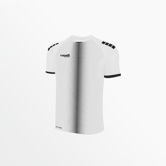 capelli MEN SHORT SLEEVE MADISON ⅠⅠ RHOMBUS JERSEY White