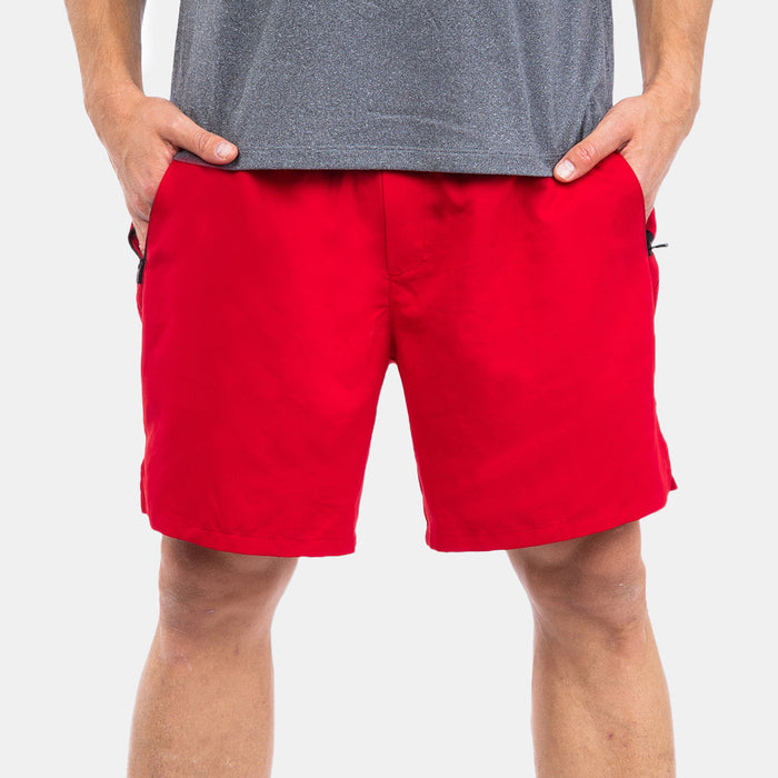 Capelli MTV MEN'S TECH STRETCH SHORTS Collegiate Red