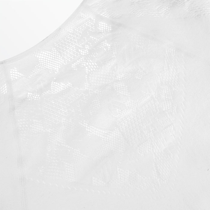 Capelli MTV WOMEN'S SPORTY LONG SLEEVE CROP Off White