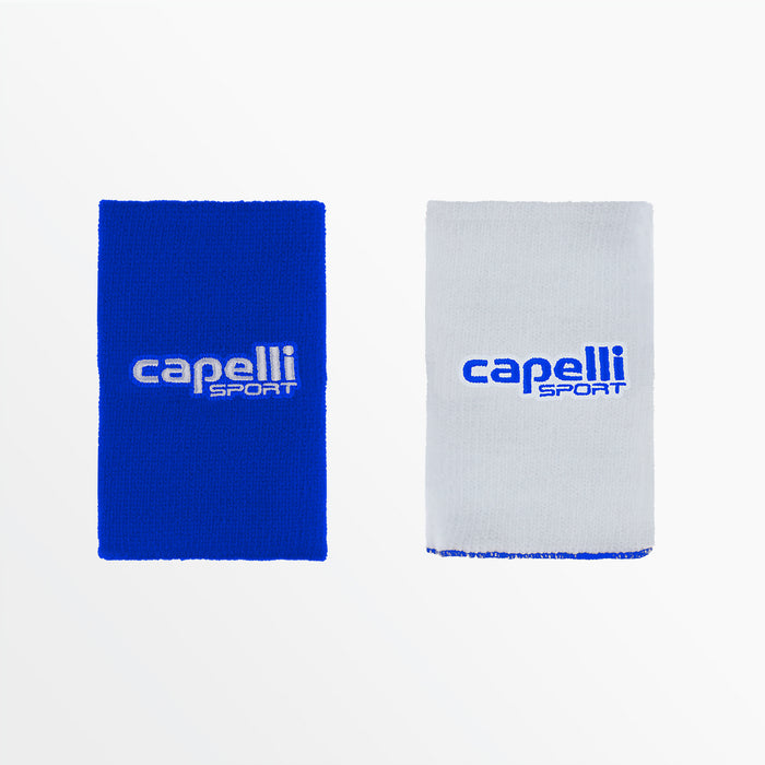 capelli REVERSIBLE EXTRA WIDE WRISTBANDS Royal Blue