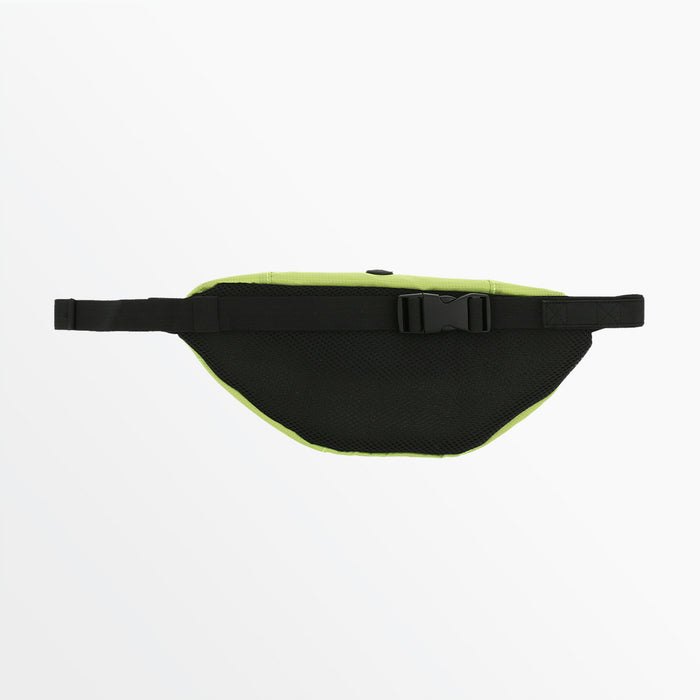 Capelli WAIST PACK WITH ZIPPERED POCKED AND REFLECTIVE ACCENTS Neon Green