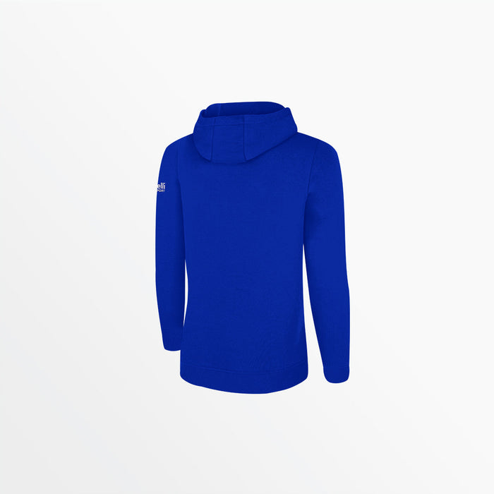 Capelli WOMEN'S BASICS FLEECE PULLOVER HOODIE WITH SLEEVE LOGO Royal Blue
