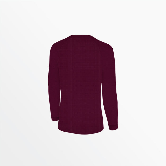 Capelli WOMEN'S BASICS ⅠⅠ LONG SLEEVE TRAINING JERSEY Maroon