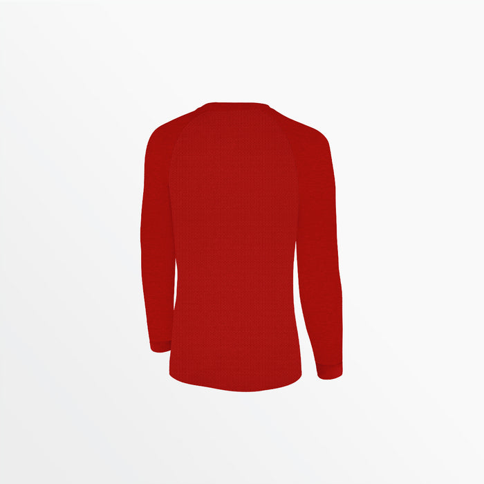 Capelli WOMEN'S BASICS ⅠⅠ LONG SLEEVE TRAINING JERSEY Red