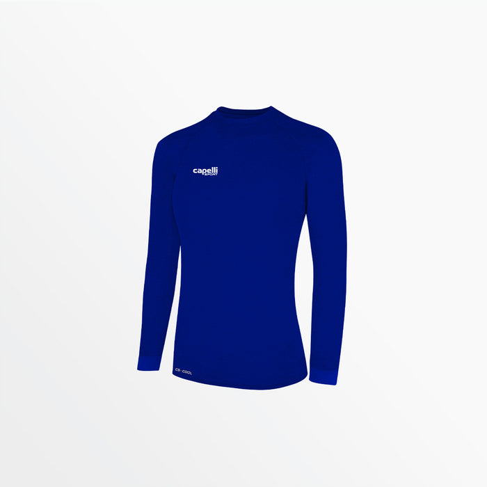 capelli WOMEN'S BASICS ⅠⅠ LONG SLEEVE TRAINING JERSEY Royal Blue