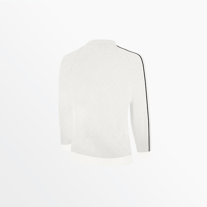 Capelli WOMEN'S BASICS ⅠⅠ MONOGRAM TRACK JACKET Off White