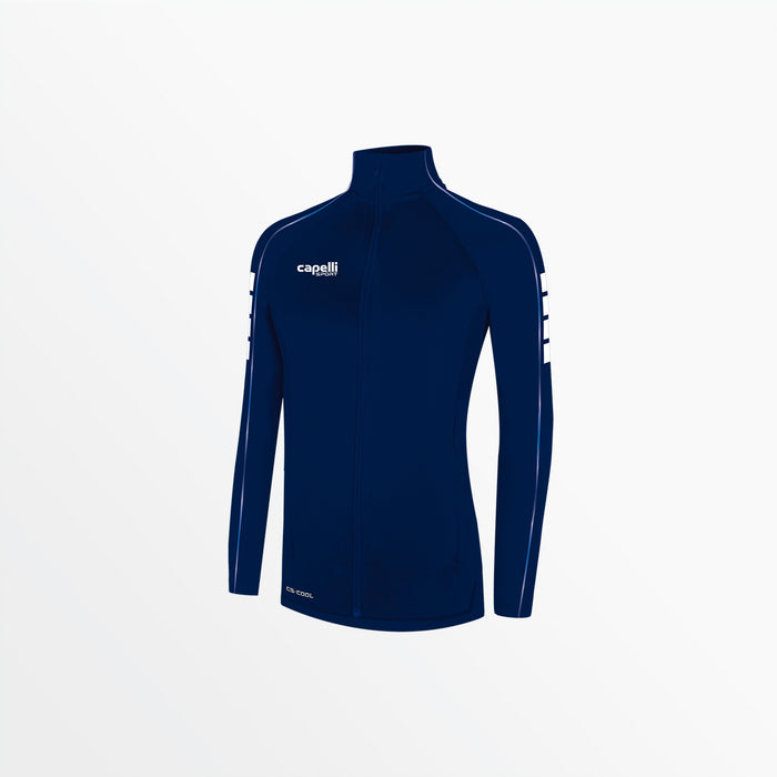 capelli WOMEN'S BASICS ⅠⅠ OMBRE TRAINING JACKET Navy
