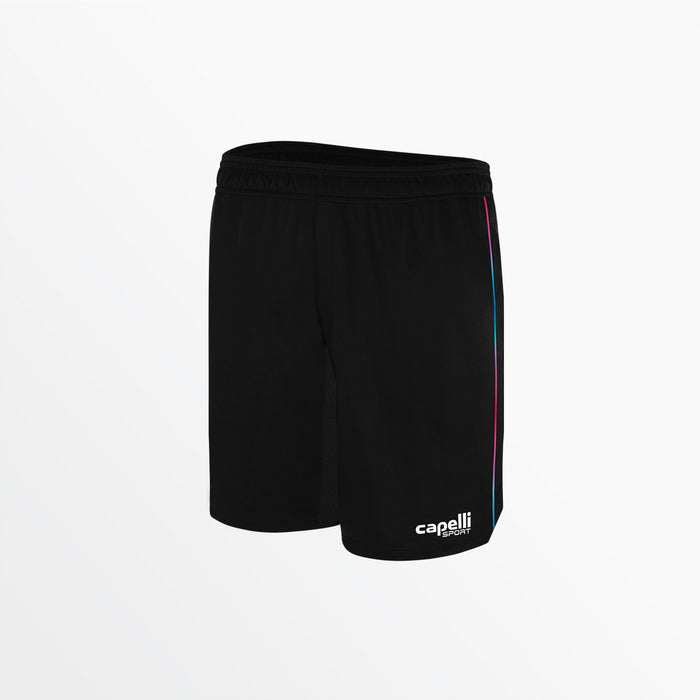 capelli WOMEN'S BASICS ⅠⅠ OMBRE TRAINING SHORTS WITH POCKETS Black