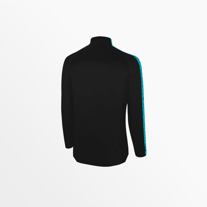 Capelli WOMEN'S BASICS ⅠⅠ TRI TRAINING JACKET Black Turquoise