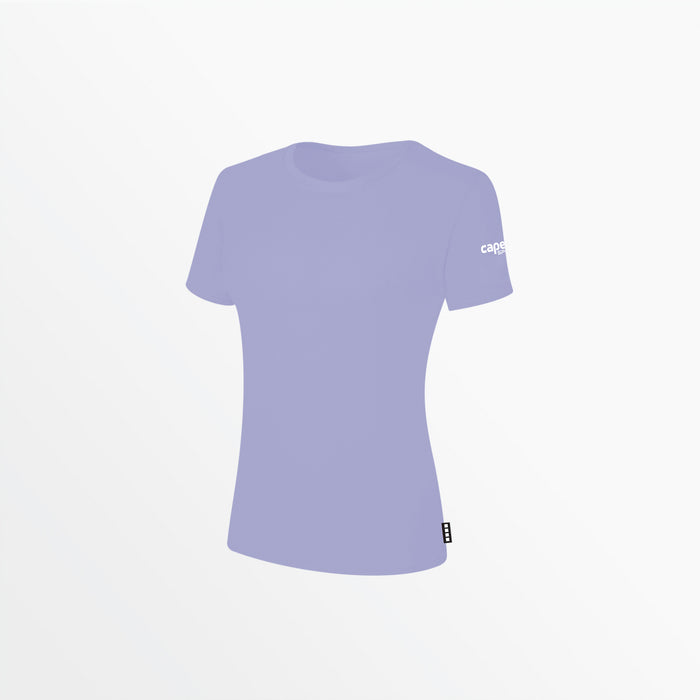 capelli WOMEN'S BASICS TEE WITH SLEEVE LOGO Lavender