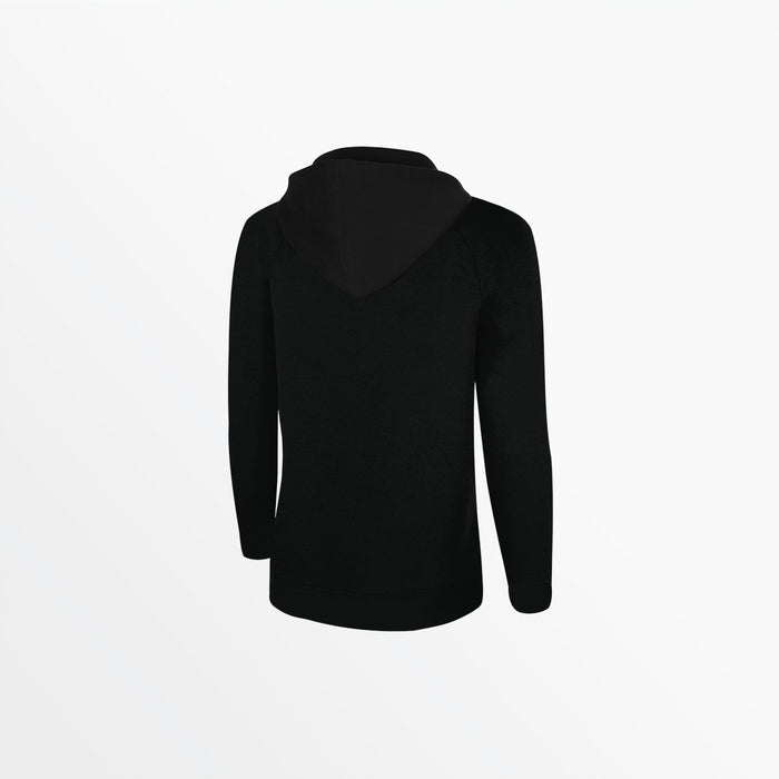 Capelli WOMEN'S CIRCLE MONOGRAM PULLOVER HOODIE Black