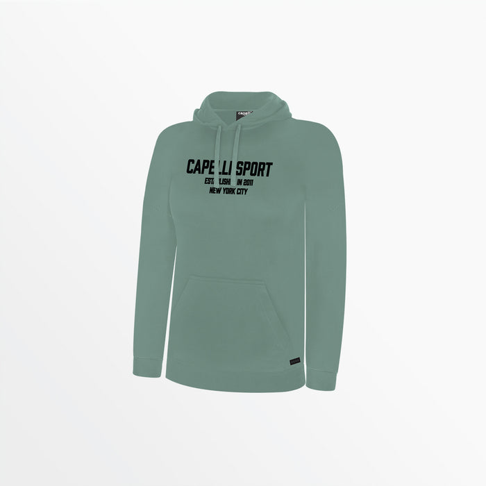capelli WOMEN'S CS ESTABLISHED PULLOVER HOODIE Sea Green
