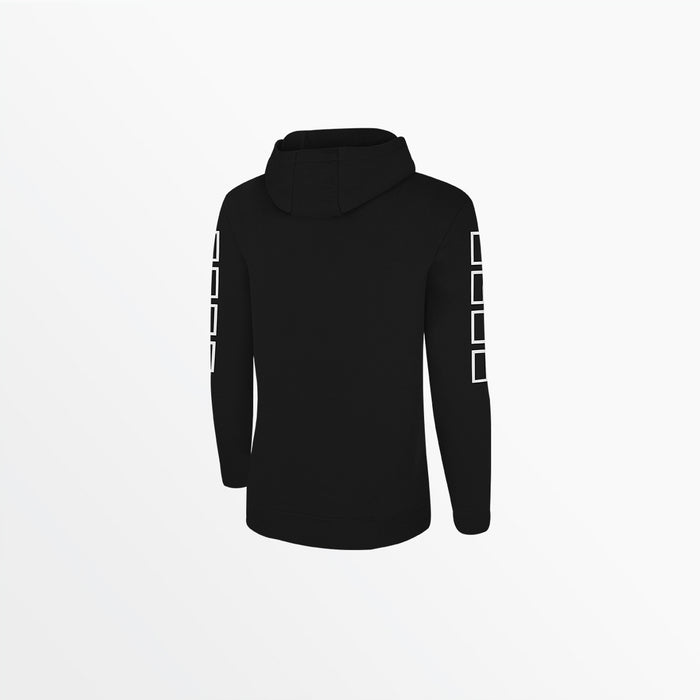 Capelli WOMEN'S FLEECE PULLOVER HOODIE WITH LOGO AND 4 CUBE SLEEVES