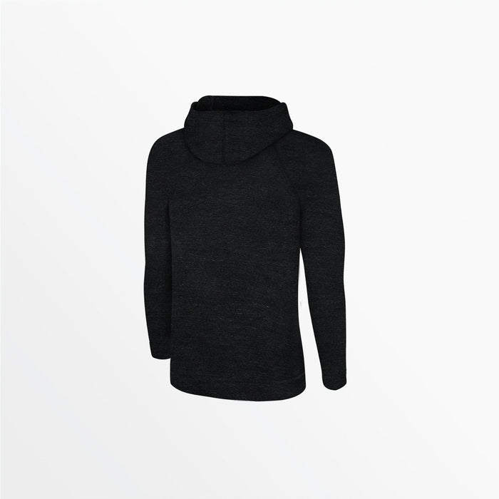 Capelli WOMEN'S HEATHERED ZIP UP HOODIE Heather Black