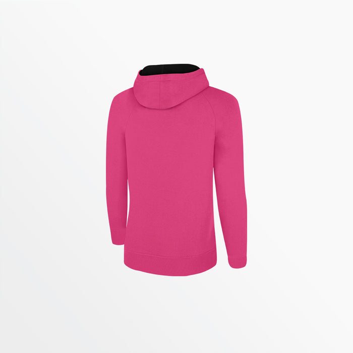 Capelli WOMEN'S LOGO FLEECE RAGLAN PULLOVER HOODIE Pink