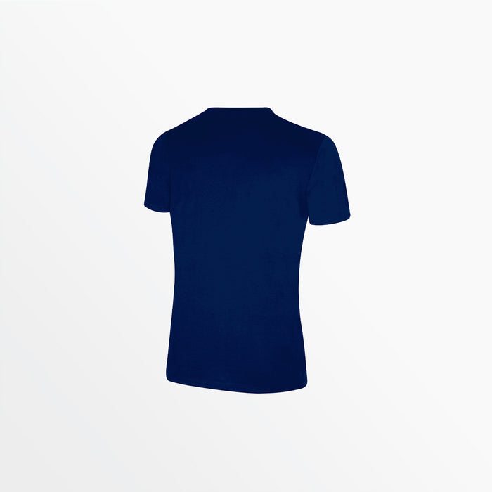 Capelli WOMEN'S LOGO TEE W OVERSIZED CENTER LOGO Navy