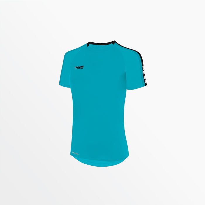 capelli WOMEN'S MADISON SHORT SLEEVE TRAINING TOP Turquoise
