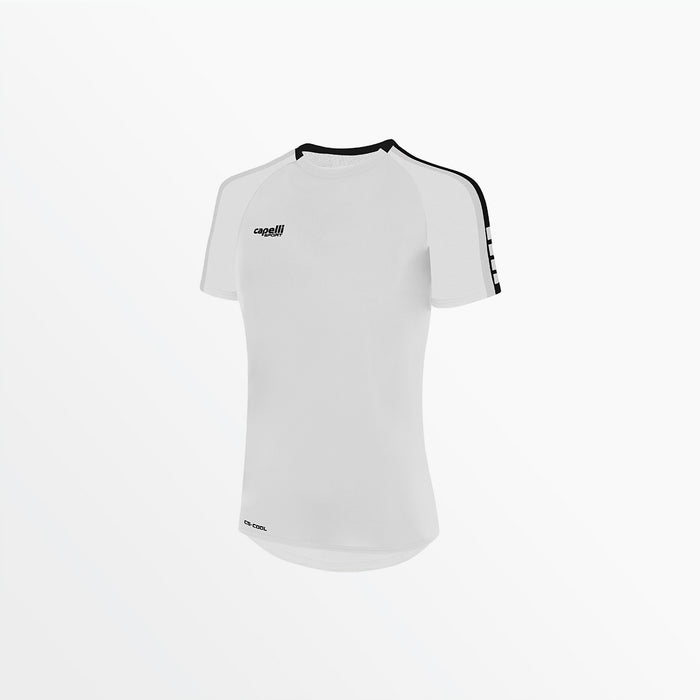 capelli WOMEN'S MADISON SHORT SLEEVE TRAINING TOP White