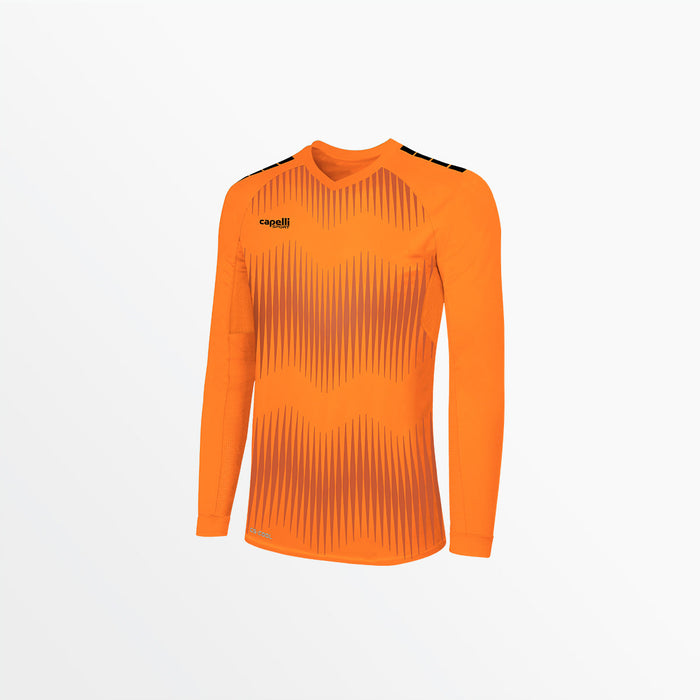 capelli WOMEN'S MADISON STATIC ⅠⅠ LONG SLEEVE GOALKEEPER JERSEY WITH PADDING Neon Orange