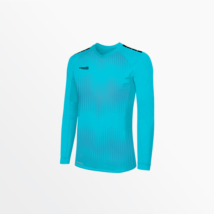 capelli WOMEN'S MADISON STATIC ⅠⅠ LONG SLEEVE GOALKEEPER JERSEY WITH PADDING Turquoise