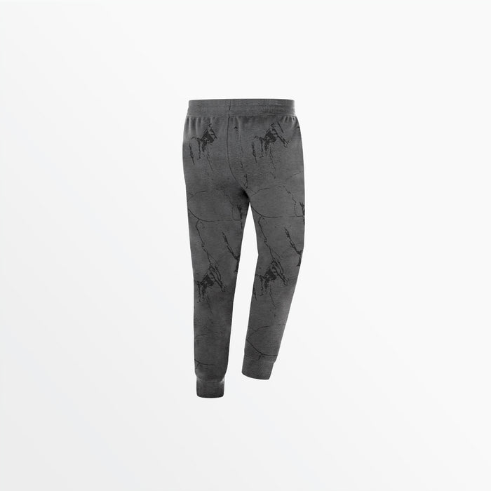 Capelli WOMEN'S MARBLE FRENCH TERRY JOGGERS Dark Heather Grey