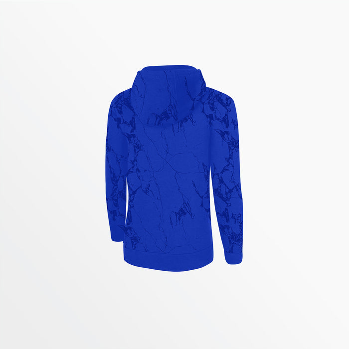 Capelli WOMEN'S MARBLE FRENCH TERRY PULLOVER HOODIE