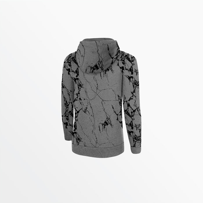 Capelli WOMEN'S MARBLE FRENCH TERRY PULLOVER HOODIE
