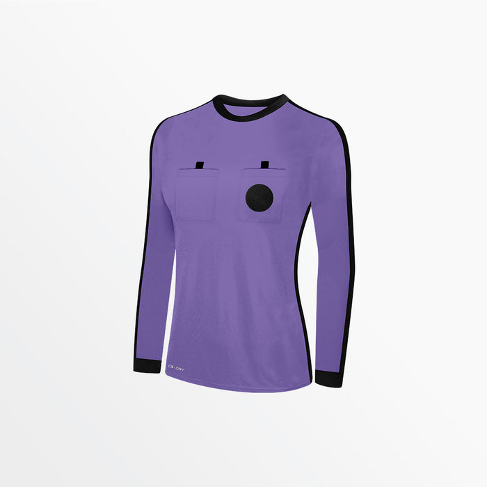 capelli WOMEN'S NCAA REFEREE LONG SLEEVE JERSEY NCAA Purple