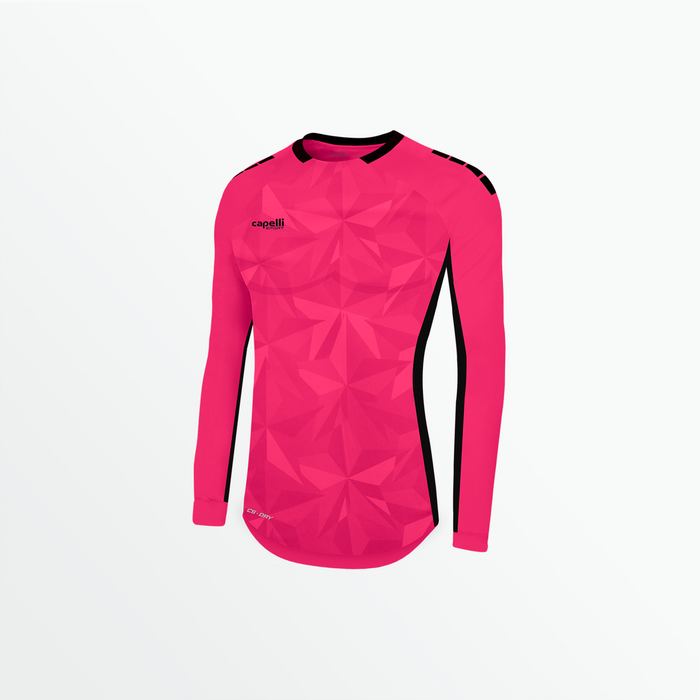 capelli WOMEN'S PITCH STAR LONG SLEEVE GOALKEEPER JERSEY Neon Pink
