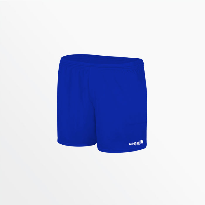 capelli WOMEN'S TEAM MATCH SHORTS 3" INSEAM Royal Blue