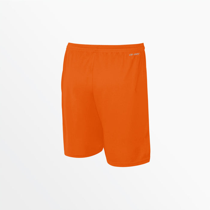 Capelli WOMEN'S TEAM MATCH SHORTS WITH 5" INSEAM AND 4-CUBES Team Orange Black