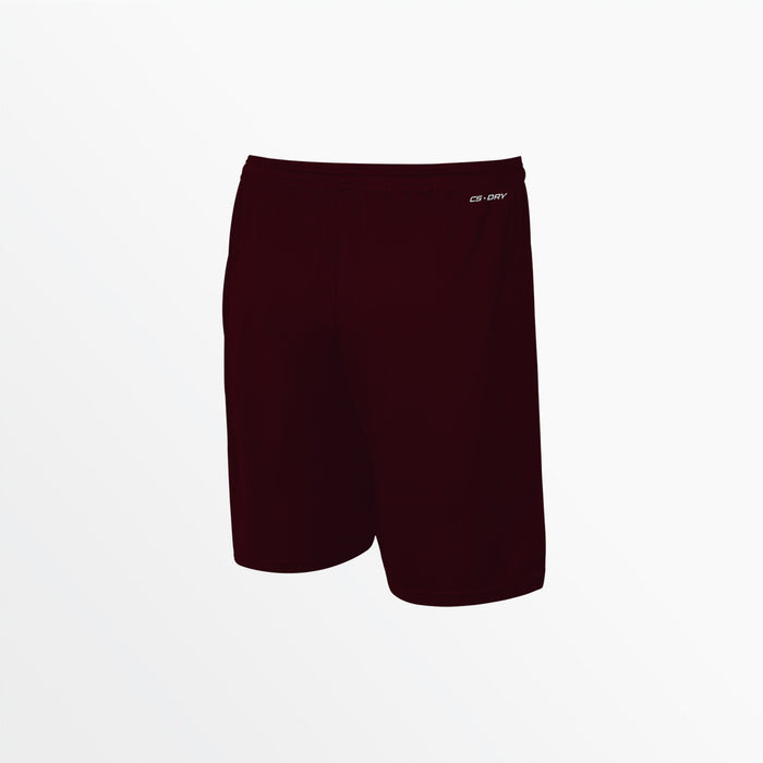 Capelli WOMEN'S TEAM MATCH SHORTS WITH 5" INSEAM AND 4-CUBES Maroon
